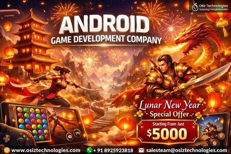 New York, Software, USD 5000,  Launch Your Android Game With Lunar New Year Offer - Starting At $5000 | Osiz Technologies