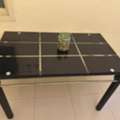 SAR 350,  Glass Dinning Table +2 Chair