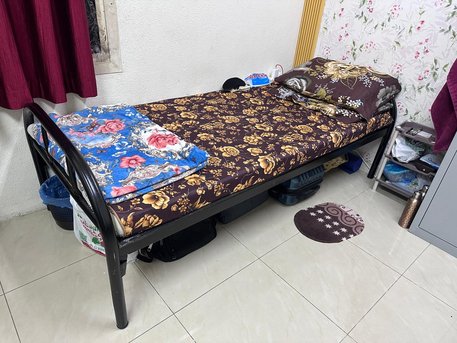 Jubail, Furniture, SAR 150,  Bed With Mattress And Cover