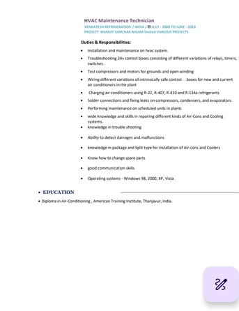 Riyadh, Job Seekers, Senior Hvac Technician And Driver