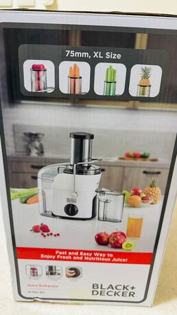 Jubail, Appliances, SAR 140,  Black+Decker Juicer &ndash; New, Unused