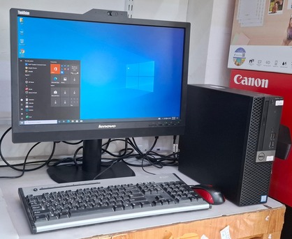Manama, Computers, BHD 95,  DELL Core I7 6th Gen WIFI Computer Full Set 22" Multimedia Full HD Monitor + 8GB DDR4 RAM