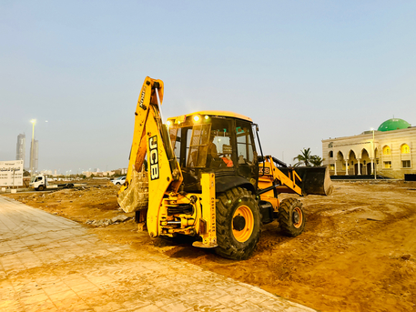 Jeddah, Construction, Available JCB 2014 Model With Driver For Daily/Monthly Rent Base