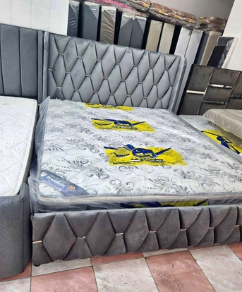 Jeddah, Furniture, SAR 2,  All Kinds Of Best Quality Double Bed 🛏️ And Mattress Available In Low Price