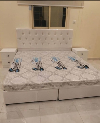 Jeddah, Furniture, SAR 2,  All Kinds Of Best Quality Double Bed 🛏️ And Mattress Available In Low Price