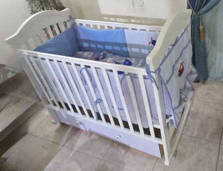 Jeddah, Furniture, SAR 250,  Baby Cot For Sale.