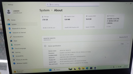 Jeddah, Electronics, SAR 1350,  Lenovo Thinkpad X1 Carbon