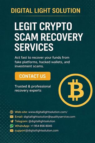 Cape Town, Lost & Found, FOR QUICK & FAST RECOVERY OF LOST OR SCAMMED CRYPTO REACH OUT TO DIGITAL LIGHT SOLUTION