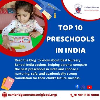 Mumbai, Education, Top 10 Preschools In India