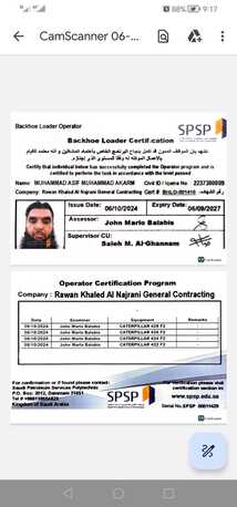 Dammam, Job Seekers, JCB Operator And Forklift Operator