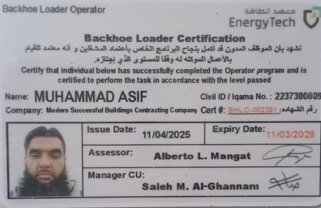 Dammam, Job Seekers, JCB Operator And Forklift Operator