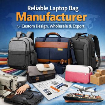 New Delhi, Businesses For Sale, Reliable Laptop Bag Manufacturer For Custom Design, Wholesale & Export