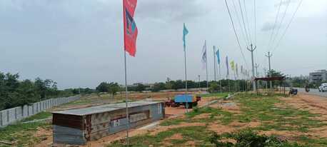 Hyderabad, Residential Plots, INR 32000,  189 Sq. Yard,  HMDA Gated Villa Plots Sale In Maheshwaram 100 Ft Road Facing Srisailam Highway ORR 14