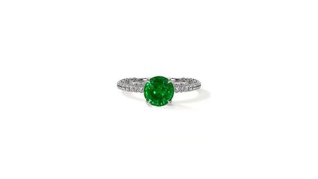 New York, Jewelry, USD 71917,  Emerald Gemstone Engagement Rings