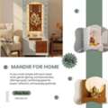 INR 5999,  A Peaceful Mandir For Your Home &ndash; By Vibecrafts