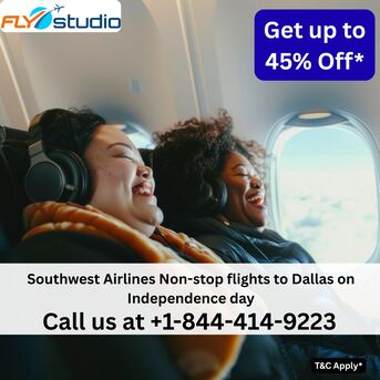Dallas, Travel, 1-844-414-9223 Southwest Airlines Non-stop Flights To Dallas On Independence Day