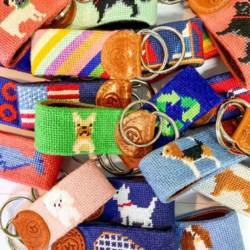 New York, Business, Premium Needlepoint Shop | Handcrafted Belts, Key Fobs & Gifts