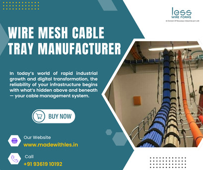 Coimbatore, Electronics, INR 300,  Tamil Nadu&rsquo;s Trusted Wire Mesh Cable Tray Manufacturer &ndash; LessWireForm