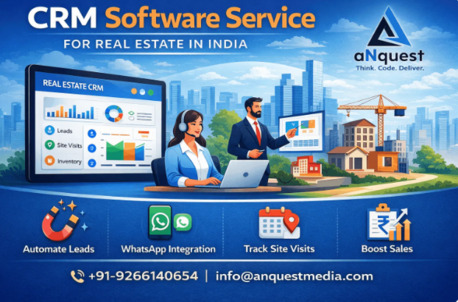 Mumbai, Computer, CRM Software Service For Real Estate In India &ndash; How ANquest Media Empowers Property Busine