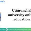 Uttaranchal University Online Education