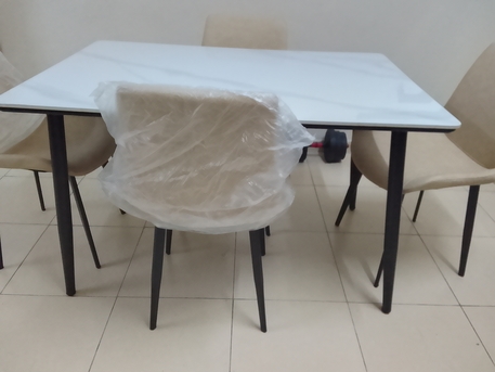 Khobar, Furniture, SAR 1,  Dining Table With 4 Chairs