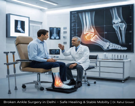 Mumbai, Medical, Restore Mobility With Expert Broken Ankle Surgery In Delhi