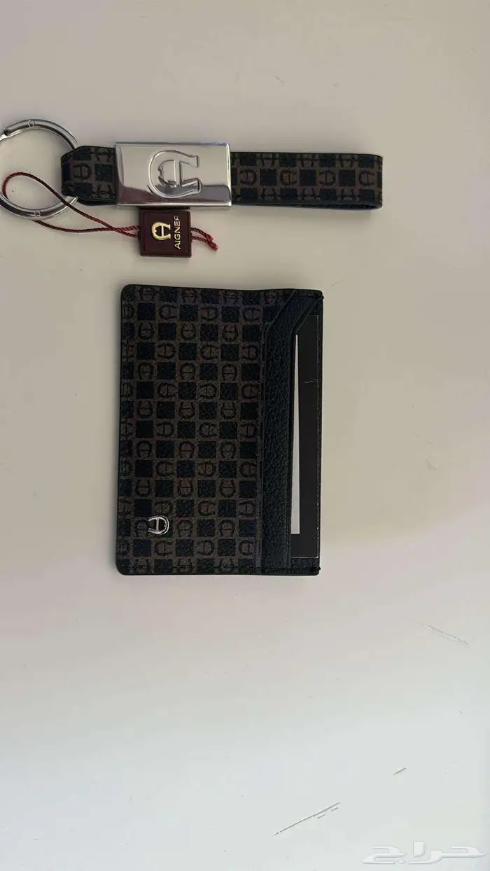 Riyadh, Clothing & Accessories, SAR 300,  Aigner Keychain And Cardholder Brand New Authentic