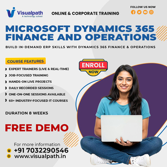 Hyderabad, Education, D365 Online Training | Microsoft Dynamics 365 Training In Hyderabad