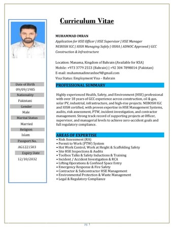 Riyadh, Job Seekers, Urgent: Seeking HSE Manager / Supervisor  / Officer Roles In KSA