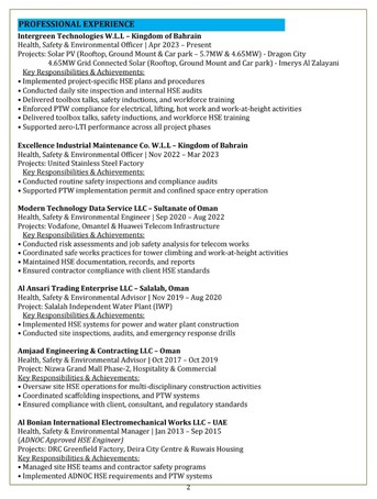 Riyadh, Job Seekers, Urgent: Seeking HSE Manager / Supervisor  / Officer Roles In KSA