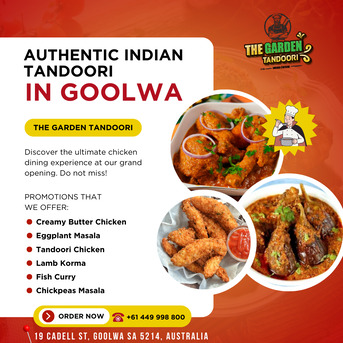 Punjab, Food & Drink, Highly Rated & Best Goolwa Restaurants &ndash; The Garden Tandoori