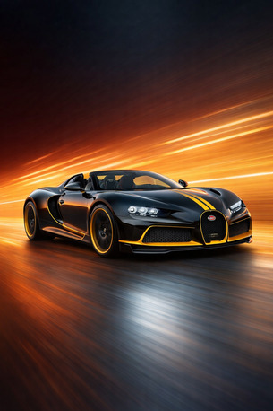 New York, Automotive, Bugatti W16 Mistral