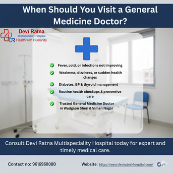 Pune, Health, When Should You Visit A General Medicine Doctor?