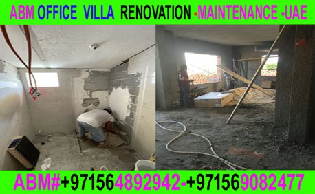 Sharjah, Construction, Renovation And Maintenance Repairing Contractor Ajman Sharjah