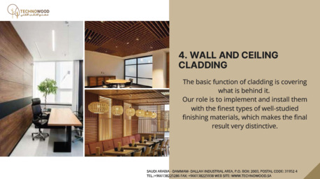 Dammam, Interior Design, Techno Wood Furniture Services Doors/Cabinets/Wall Cladding/Kitchen/Office Furniture Etc.