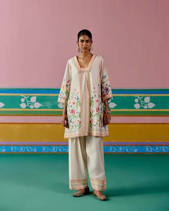 Mumbai, Clothing & Accessories, INR 12450,  Explore Floral Kurta Set For Women | Label Mogra