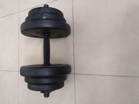 Al Nakheel, Sporting Goods, SAR 55,  Dumbbells 10kgs