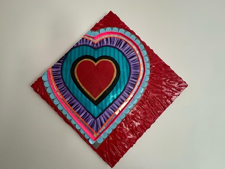 New York, Collectibles, Diamond Heart Art