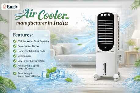 Haryana, Appliances, Best Air Cooler Manufacturer - Burly Home Appliances