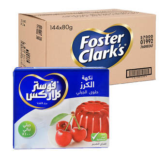 Dubai, Food, AED 306,  Foster Clarks Jelly Dessert Cherry