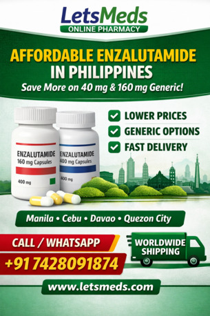 Makati City, Health & Beauty Items, PHP 1,  Enzalutamide Price Philippines - Save More With Generic Enzalutamide