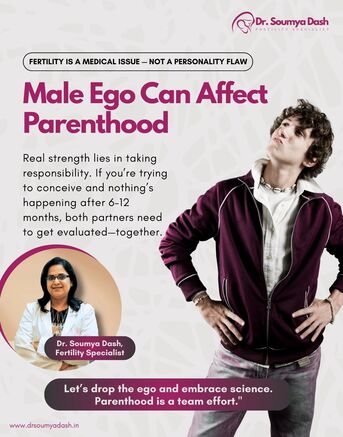 Mumbai, Health, Male Infertility & Ego Issues | Best Fertility Specialist In Bhubaneswar |Dr. Soumya Dash.