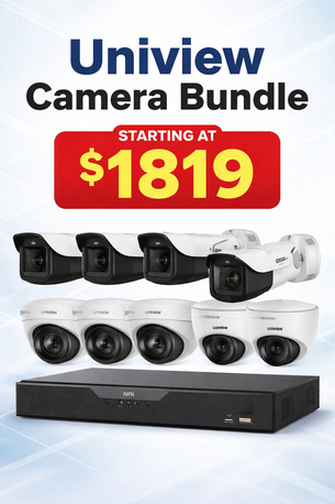 New York, Electronics, USD 1819,  Secure IT Global &ndash; Uniview Camera Bundle Alert!