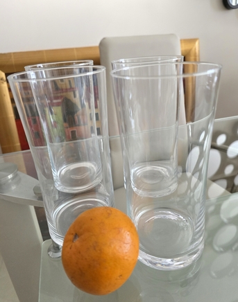 Juffair, Household Items, BHD 1,  Large Bowls, Big Glasses And Cutlery Set For Sale