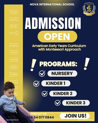Khobar, Education, NOVA INTL SCHOOL NOW OPEN!