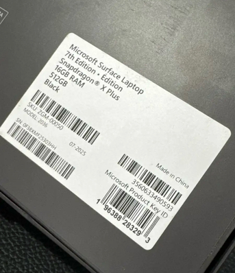 Al Hamadaniyyah, Electrical & Plumbing, SAR 4000,  Microsoft Surface Laptop 7th Edition &ndash; Snapdragon X Plus | 16GB RAM | 512GB SSD | Black