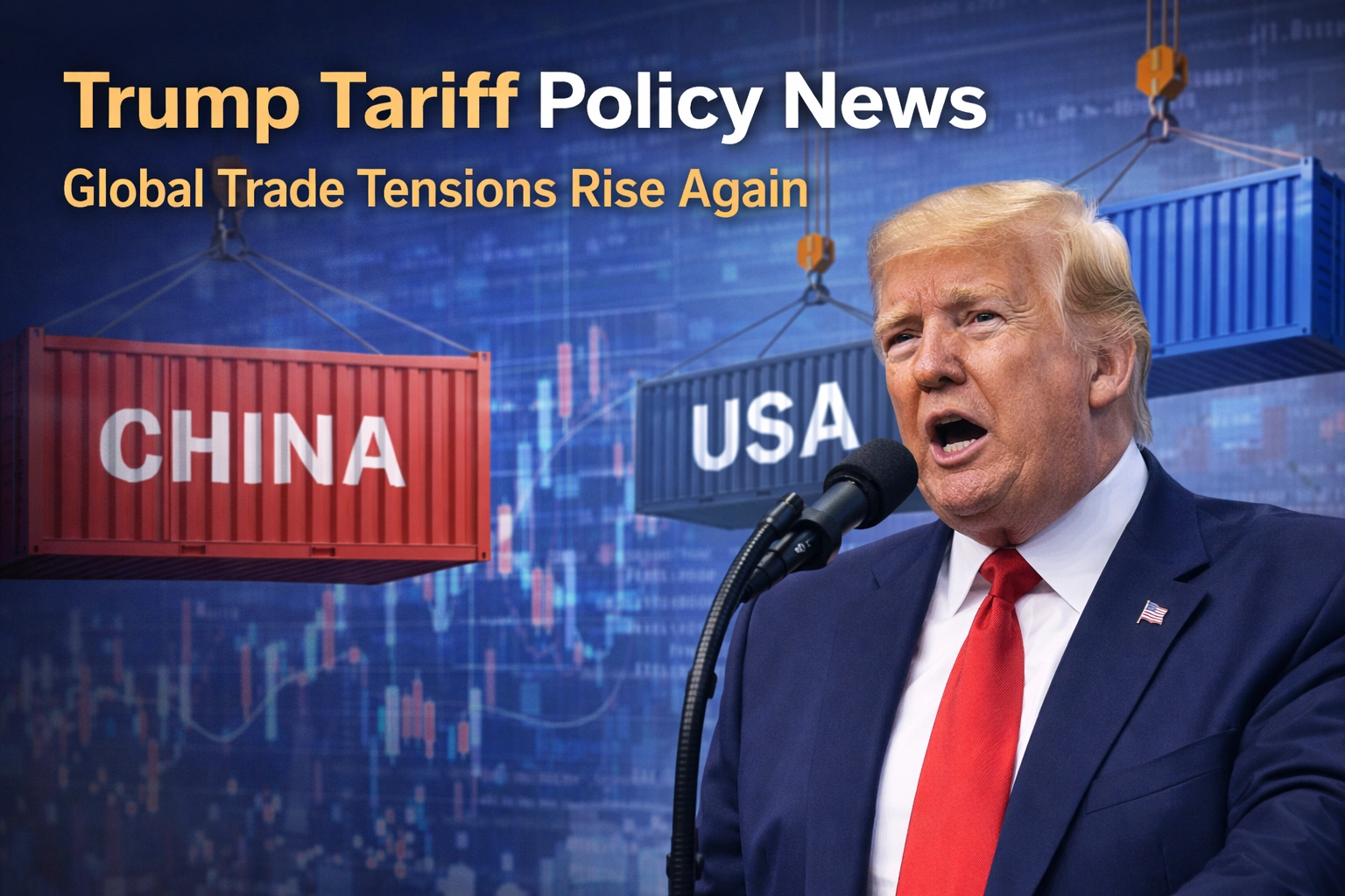 New York, Writing, Trump Tariff Policy News: Global Trade Tensions Rise Again