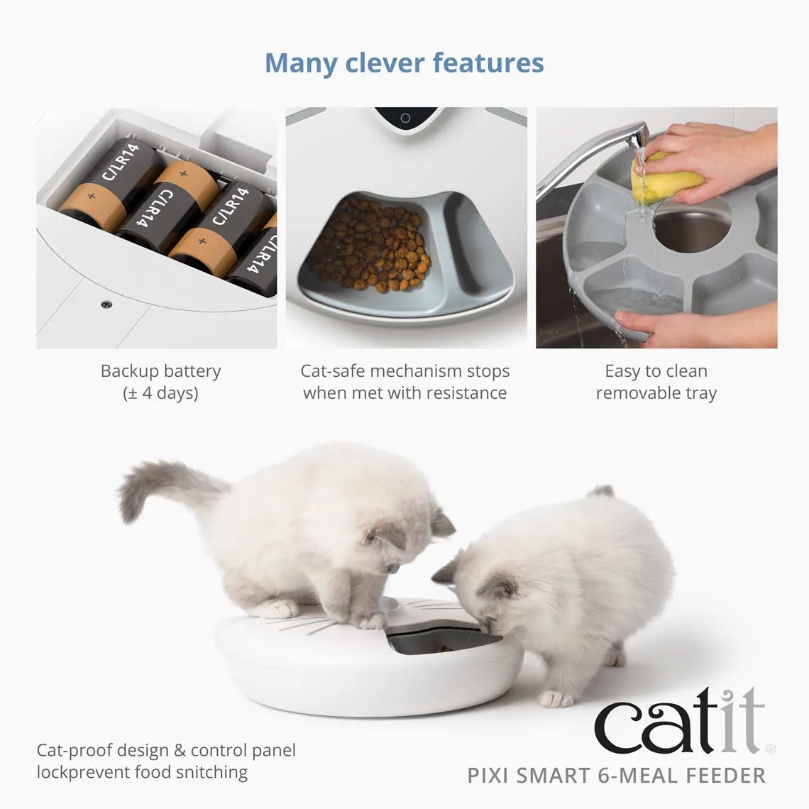 Mumbai, Pet Supplies, INR 7999,  Catit PIXI Smart 6-meal Feeder ,Automatic Feeder For Cats