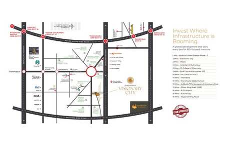 Mumbai, Residential Plots, INR 25999,  200 Sq. Yard,  Gated Community Villa Plots In Visinarycity Maheshwaram 9014326987
