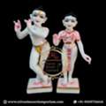 INR 25000,  Custom Made Iskcon Radha Krishna Marble Murti In India